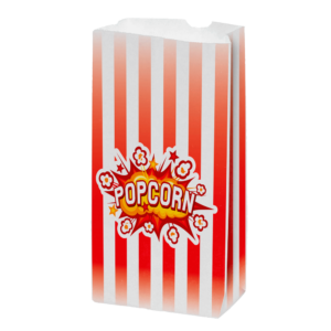 Bolsa Deluxe para Popcorn 1 lb – Kraft Blanco
