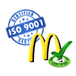 Certificación en  ISO 9001-2008 y Mc Donald ’s